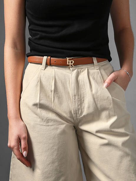 Ceinture Shadow Etrier Marron shadow ESHA414C vue secondaire 1