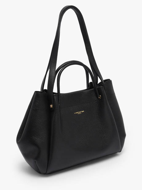Shoulder Bag Foulonne Double Louisa Leather Lancaster Black foulonne double louisa 90 other view 1