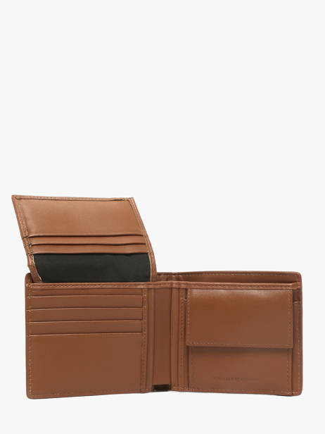 Portefeuille Cuir Tommy hilfiger Marron corporate AM13969 vue secondaire 2