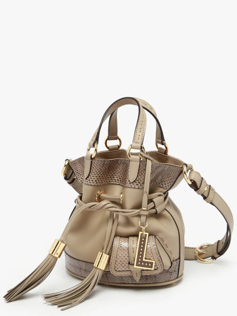 Crossbody Bag Premier Flirt Leather Lancel Beige premier flirt A14014 other view 2