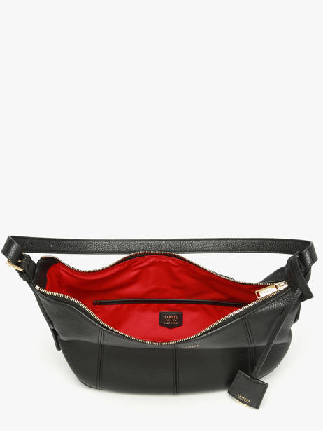 Shoulder Bag Victoire Leather Lancel Black victoire A13993 other view 2