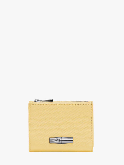 Longchamp Le roseau Portefeuilles Jaune
