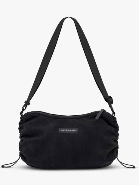 Skara Small Cord - Sac Bandoulière  Kapten and son Noir cord SC