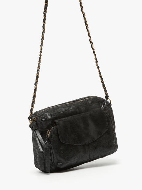 Sac Bandouliere Naina Cuir Pieces Noir naina 17063358 vue secondaire 2
