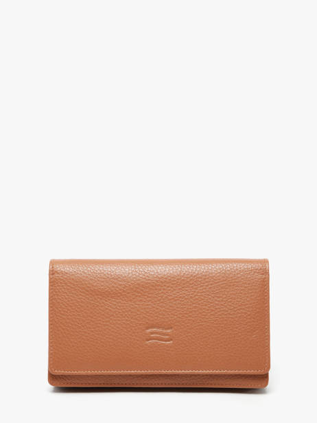 Portefeuille Caviar Cuir Crinkles Marron caviar 14001