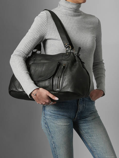 Sac Shopping Pihanna Cuir Pieces Noir pihanna 17076422 vue secondaire 1