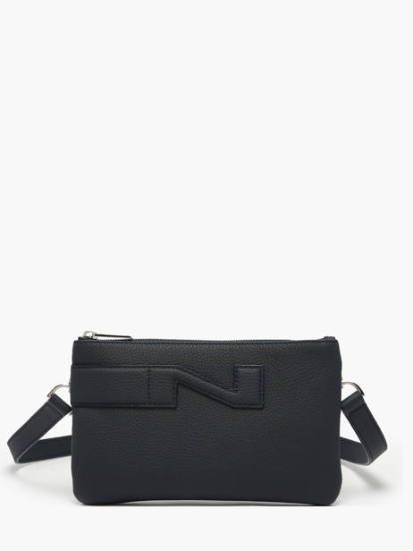 Sac Bandoulière Florence Cuir Nathan baume Bleu n city 4