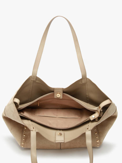 Sac Porté épaule Velvet Miniprix Beige velvet M9457 vue secondaire 2