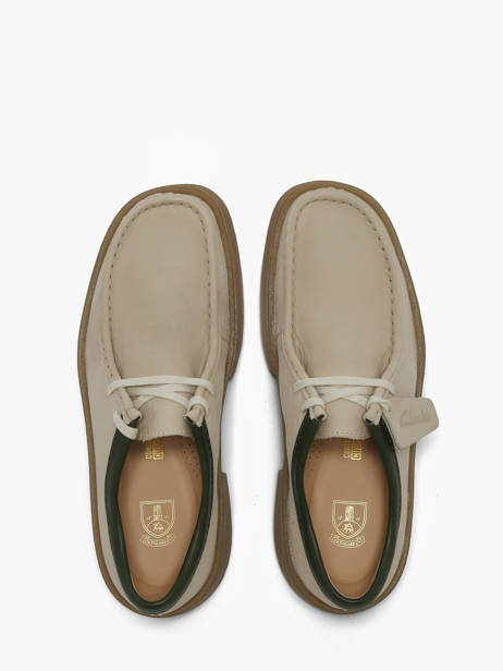 Chaussures Derbies En Cuir Clarks Beige men 26187197 vue secondaire 3
