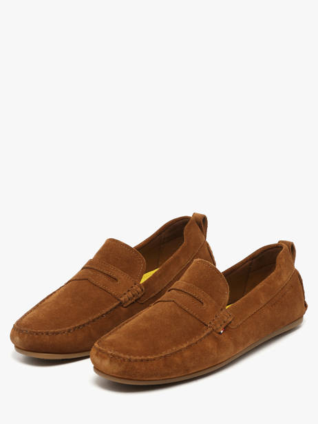 Mocassins En Cuir Tommy hilfiger men 5789GVQ vue secondaire 1