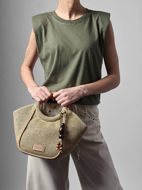 Sac Porté Main Crocus Estival Woomen Beige crocus estival WCRS23 vue secondaire 1