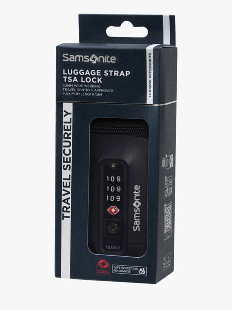 Sangle à Bagage Samsonite Noir ta revolution 155591 vue secondaire 2