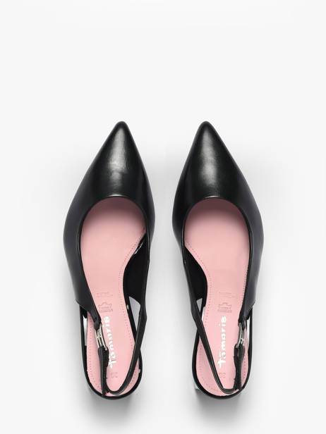 Escarpins En Cuir Tamaris Noir women 46 vue secondaire 3