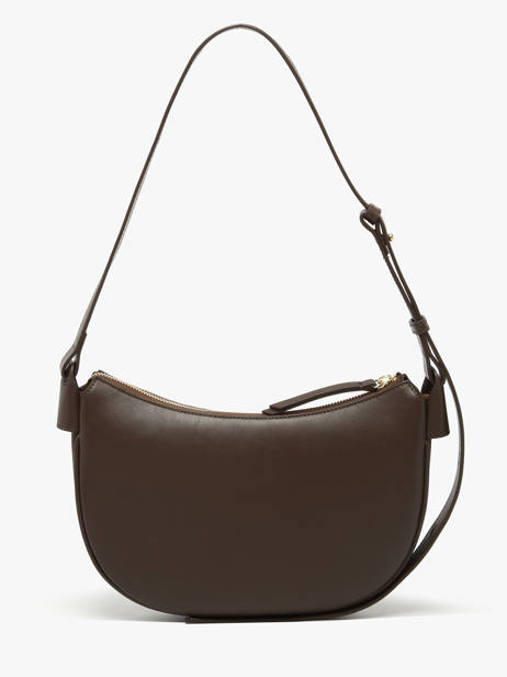 Sac Bandoulière Vintage Cuir Nat et nin Marron vintage LUNE vue secondaire 3