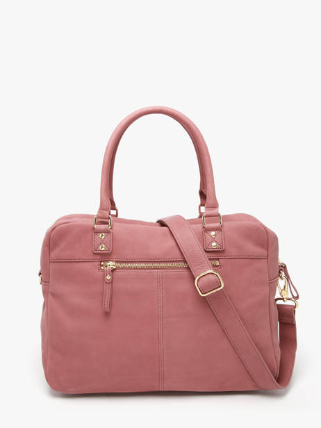 Sac Macy Cuir Nat et nin Rose vintage MACY vue secondaire 3