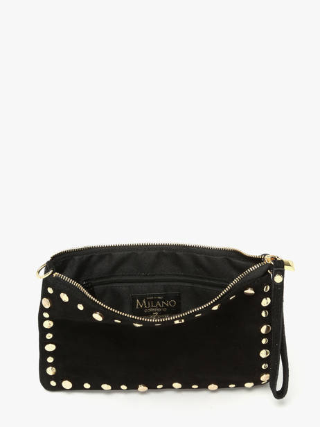 Sac Bandoulière Velvet Milano Noir velvet VE24111O vue secondaire 2