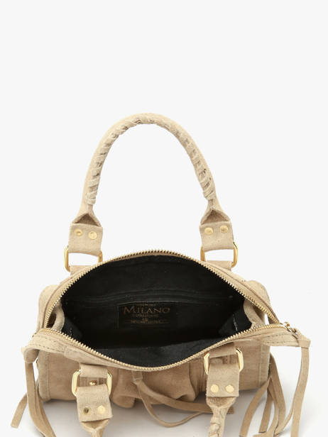 Sac Bandoulière Velvet Milano Beige velvet VE24092O vue secondaire 2