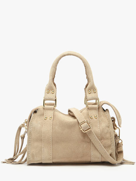 Sac Bandoulière Velvet Milano Beige velvet VE24092O vue secondaire 3