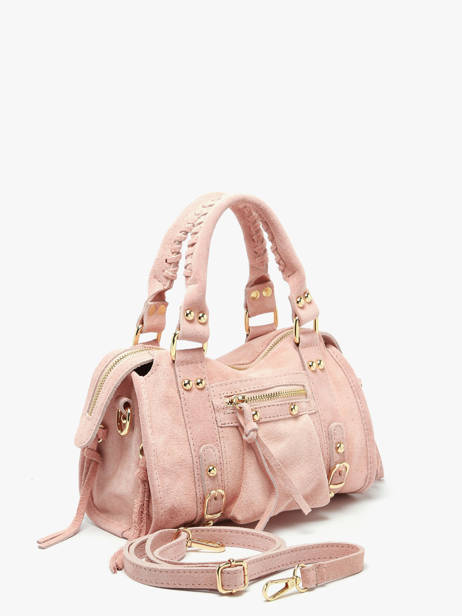 Sac Bandoulière Velvet Milano Rose velvet VE24093O vue secondaire 1