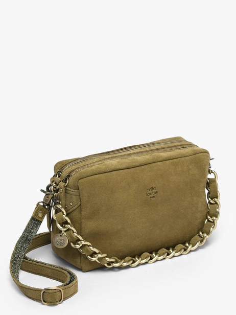 Sac Bandoulière Vintage Cuir Mila louise Argent vintage 23673V vue secondaire 1