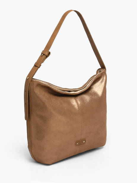 Sac Porté épaule Vintage Cuir Mila louise Marron vintage 23047XC vue secondaire 1