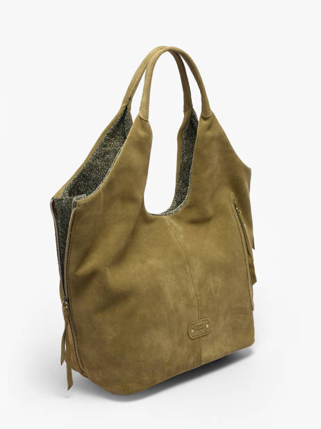 Sac Porté épaule Vintage Cuir Mila louise Argent vintage 23030V vue secondaire 1