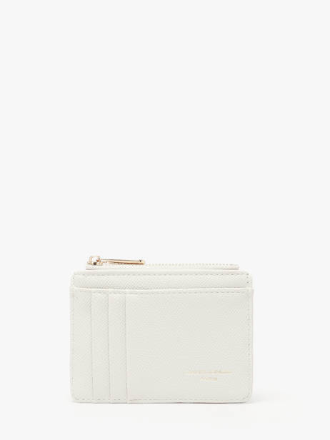 Porte-monnaie Porte-cartes Saffiano David jones Beige saffiano 2