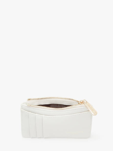 Porte-monnaie Porte-cartes Saffiano David jones Beige saffiano 2 vue secondaire 1