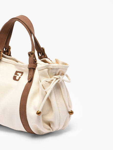 Sac Bandoulière Canvas Coton Gerard darel Blanc canvas DDS67450 vue secondaire 4