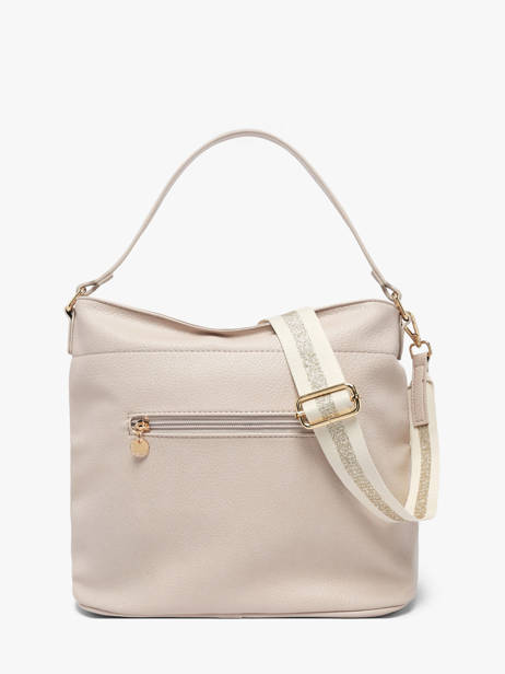 Sac Porté épaule Soft Lulu castagnette Beige soft AISSAM vue secondaire 3
