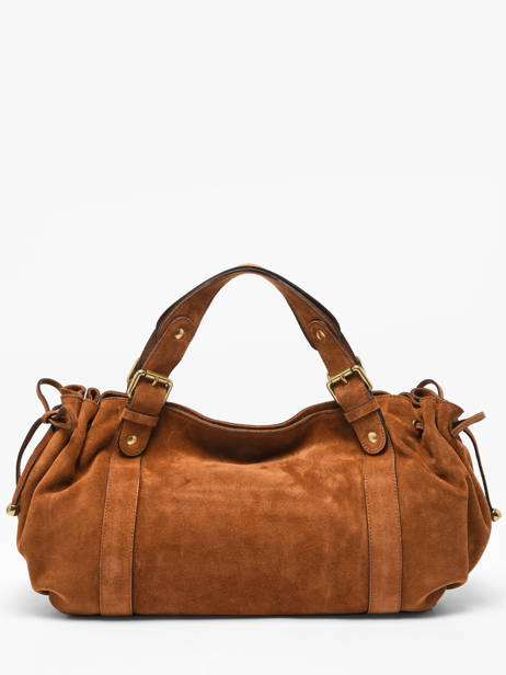 Sac Porté épaule Folk Cuir Gerard darel Marron folk DDS01407
