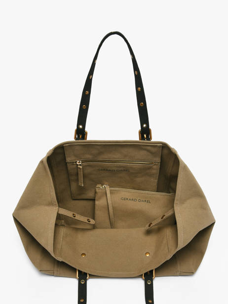 Sac Porté épaule Canvas Coton Gerard darel Vert canvas Z450 vue secondaire 2