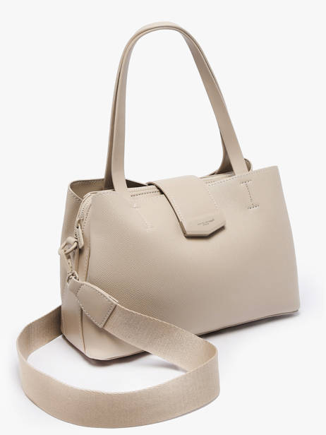 Sac Porté épaule City Polyurethane David jones Beige city CM8304 vue secondaire 1