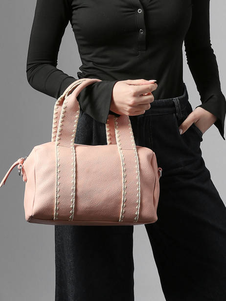 Sac Porté Main Brodery Miniprix Rose brodery 19671 vue secondaire 1