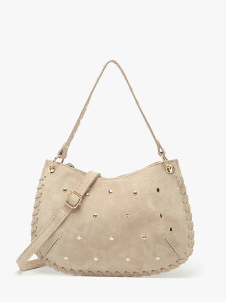 Sac Porté épaule Velvet Milano Beige velvet VE25116