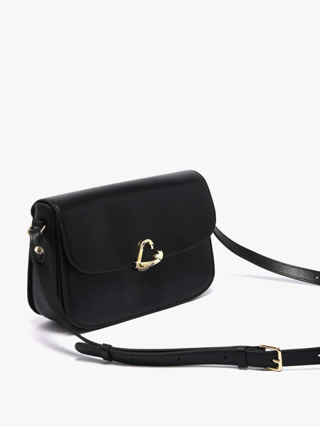 Sac Bandoulière Paris Philos Cuir Lancaster Noir paris philos 82 vue secondaire 1