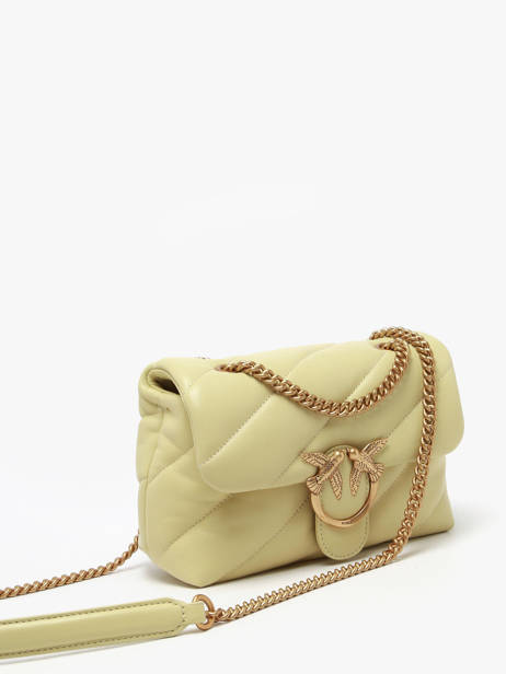 Sac Bandoulière Love Bag Puff  Pinko Vert love bag puff A0F2 vue secondaire 1