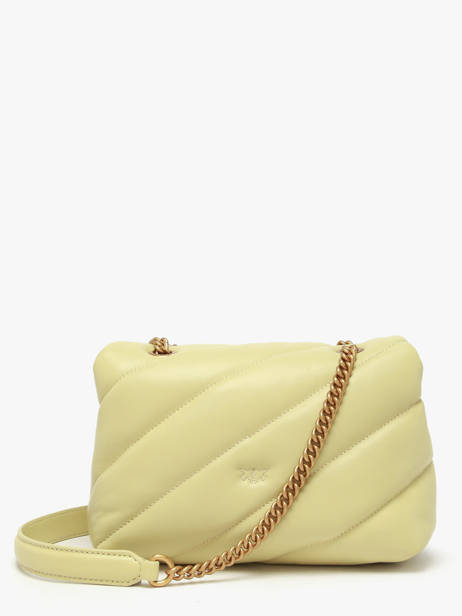 Sac Bandoulière Love Bag Puff  Pinko Vert love bag puff A0F2 vue secondaire 4