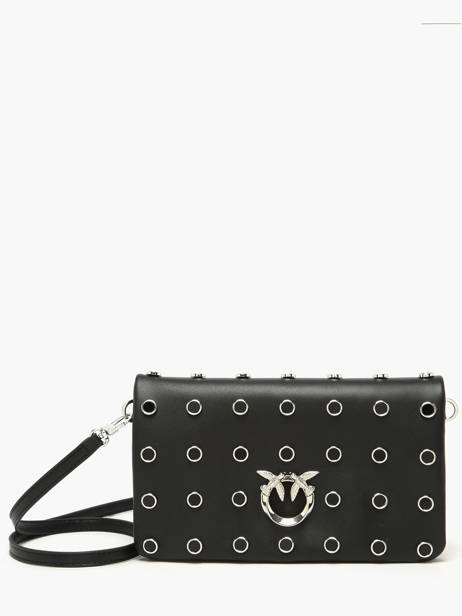 Sac Bandoulière Love Bag Soft Cuir Pinko Noir love bag soft 6023A39A