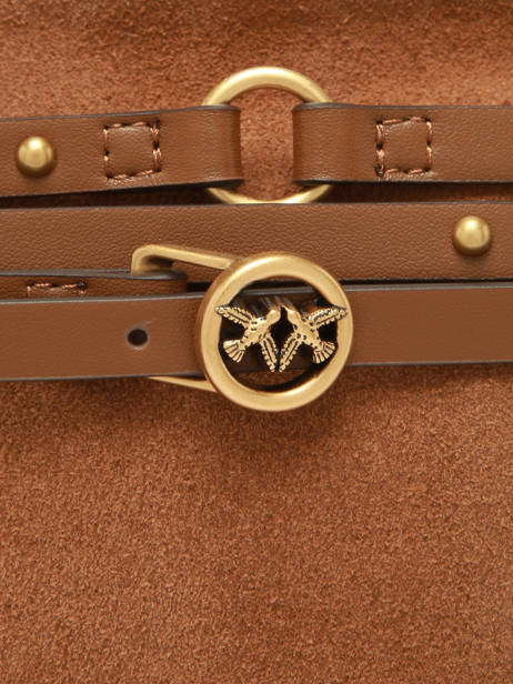 Sac Banane Pinko Marron love bag soft 6176A0F6 vue secondaire 2