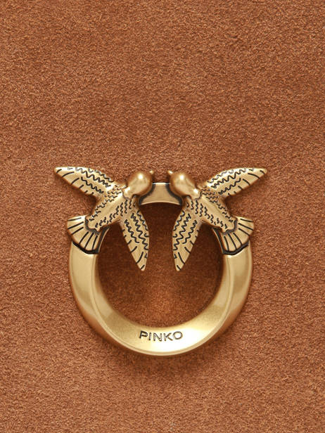 Sac Porté épaule Love Bag Soft Pinko Marron love bag soft 6178A0F6 vue secondaire 2