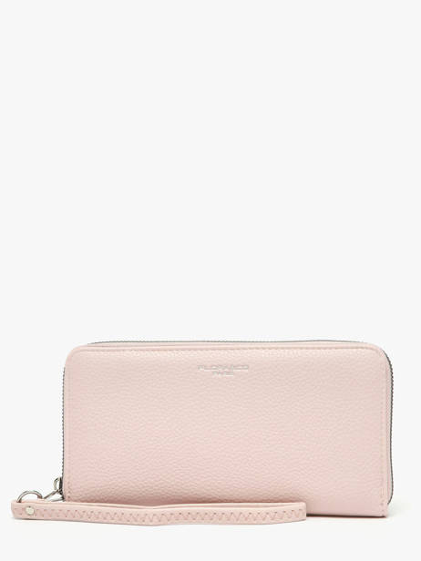 Zip Wallet Grained Miniprix Pink grained H1689