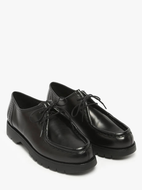 Derby Shoes In Leather Kleman Black women PADRORB2 other view 2