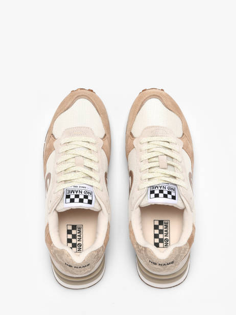 Sneakers In Leather No name Beige women IPME0404 other view 3