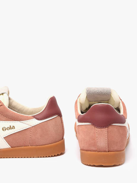 Sneakers In Leather Gola Pink women CLB538LU other view 2