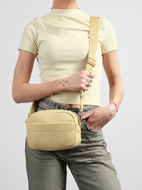 Shoulder Bag Alpes David jones Yellow alpes CM7397 other view 1