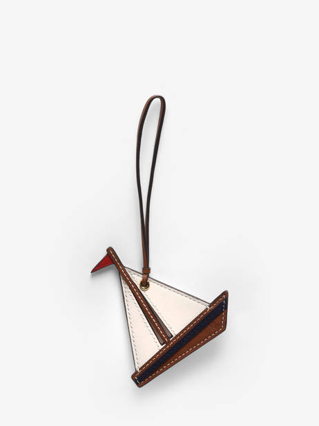 Leather Boat Bag Charm Lauren ralph lauren Beige dryden 32P09310