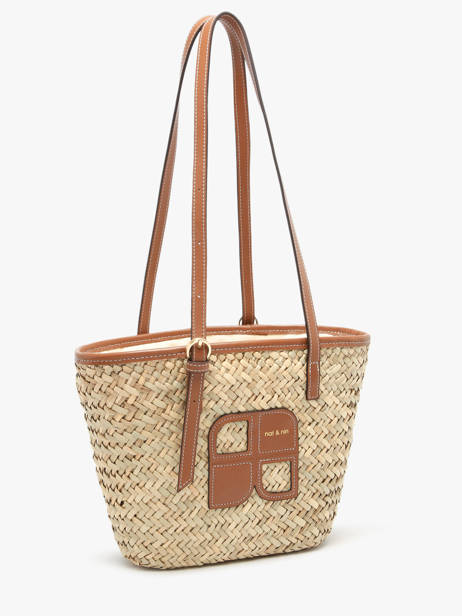 Shoulder Bag Paille Nat et nin Beige paille PL other view 2