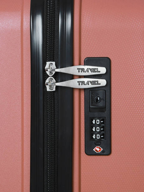 Hardside Luggage Montreal Travel Pink montreal M other view 1