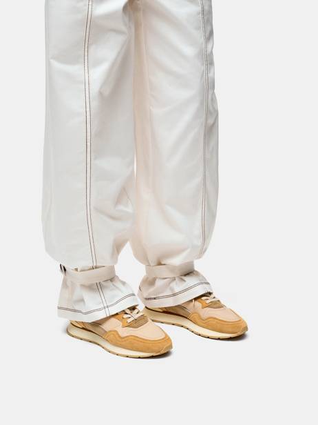 Sneakers In Leather Hoff Orange women 12602005 other view 1